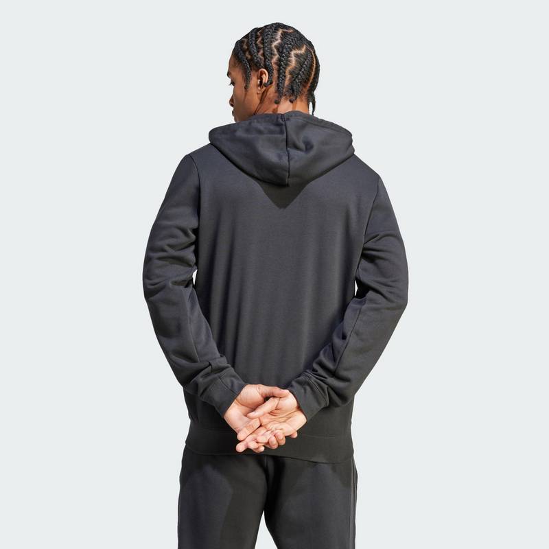 adidas All Blacks Rugby 3-Streifen Kapuzenjacke Sweatjacke Herren