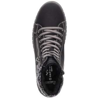Puccetti Ankle Stiefelette in schwarz