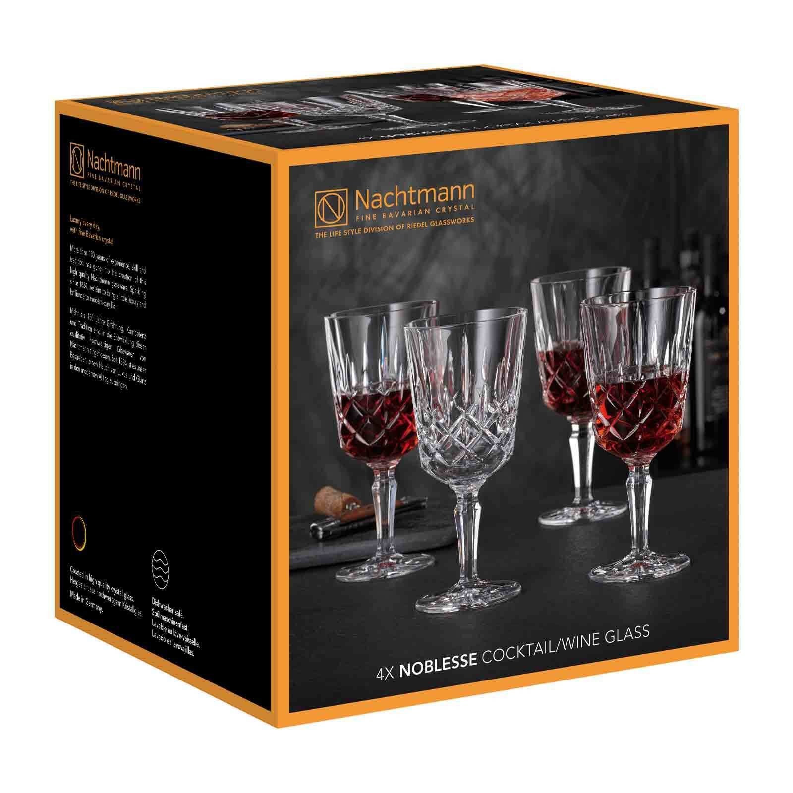 Nachtmann Weißweinglas Noblesse Cocktailgläser / Weingläser 355 ml, Glas