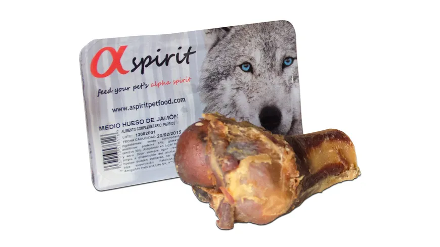 alpha spirit Dog Serrano Schinkenknochen  halb 1 St.
