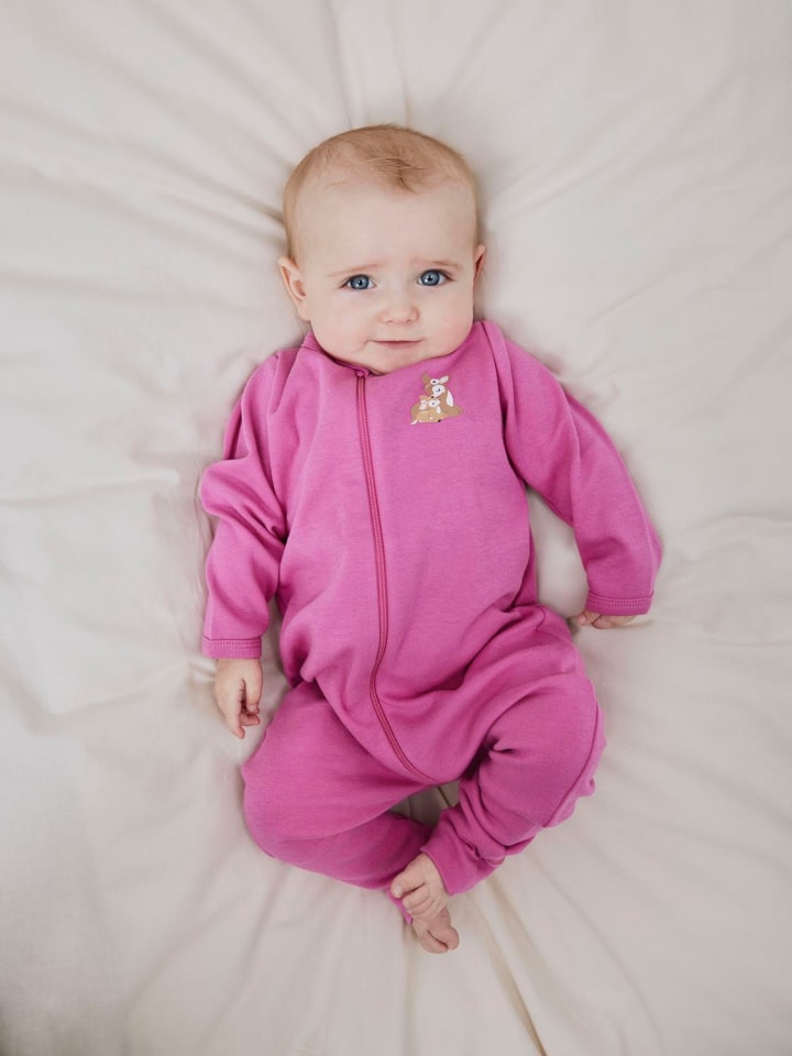 name it Schlafstrampler NBFNIGHTSUIT 2P ZIP in ibis rose günstig kaufen