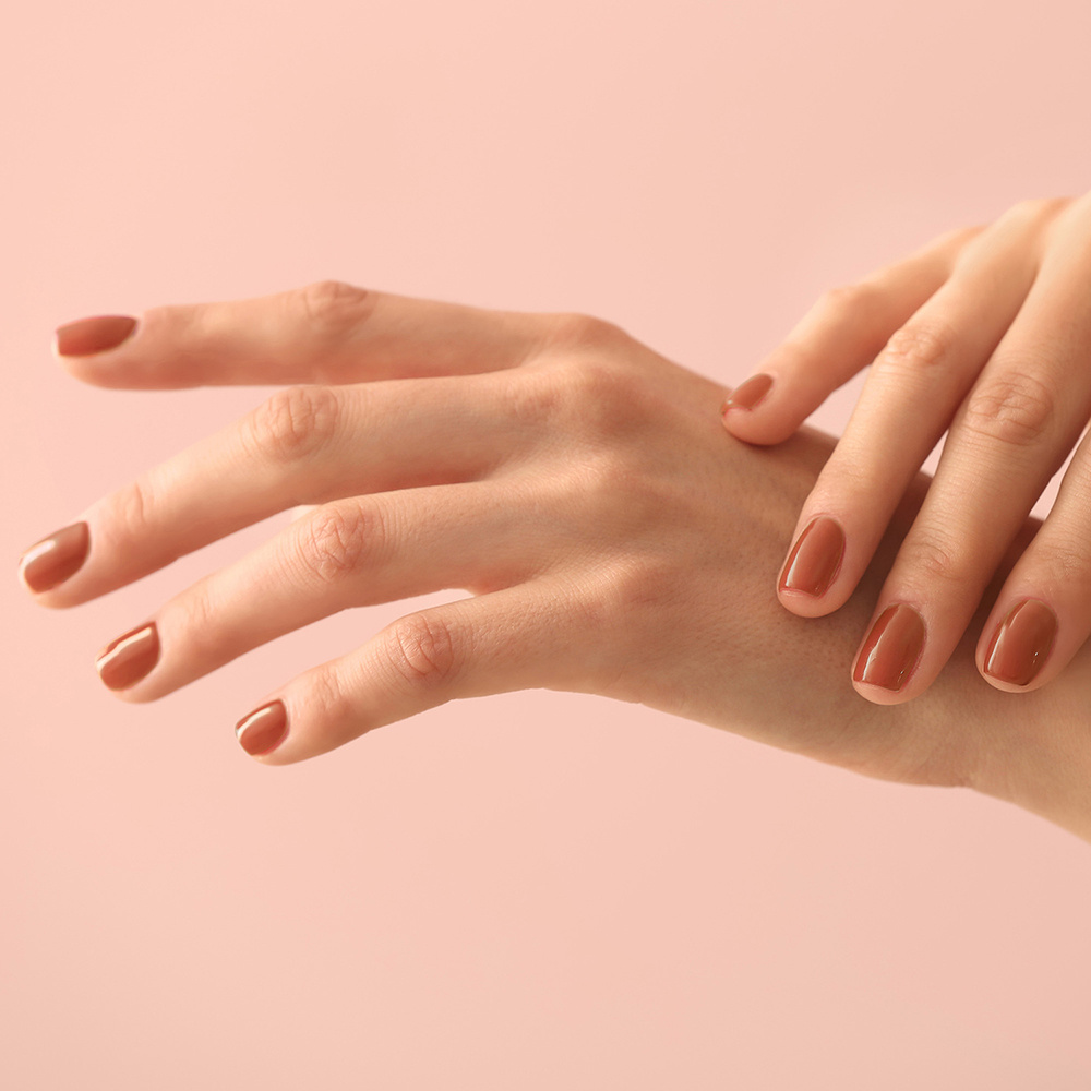 Couleur Caramel Vernis à ongles Vernis à ongles brillant