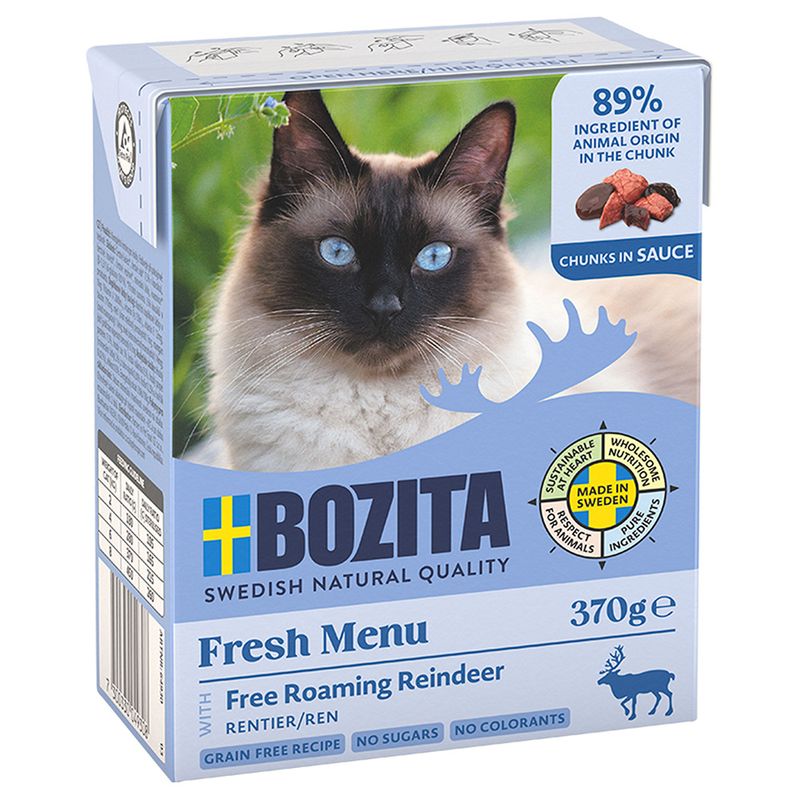 Sparpaket Bozita Tetra Häppchen in Soße 24 x 370 g