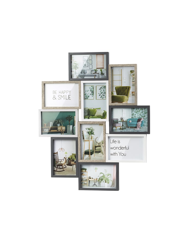 kobolo Bilderrahmen Collage AVA25 in Grau günstig kaufen onesize