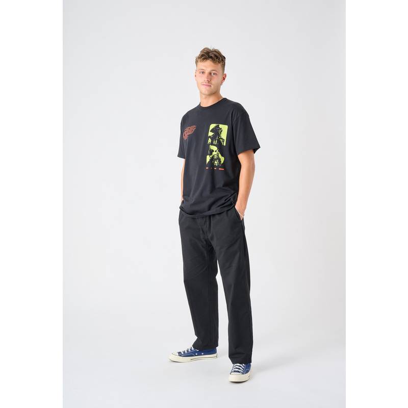 Cleptomanicx Enter Printshirt Herren