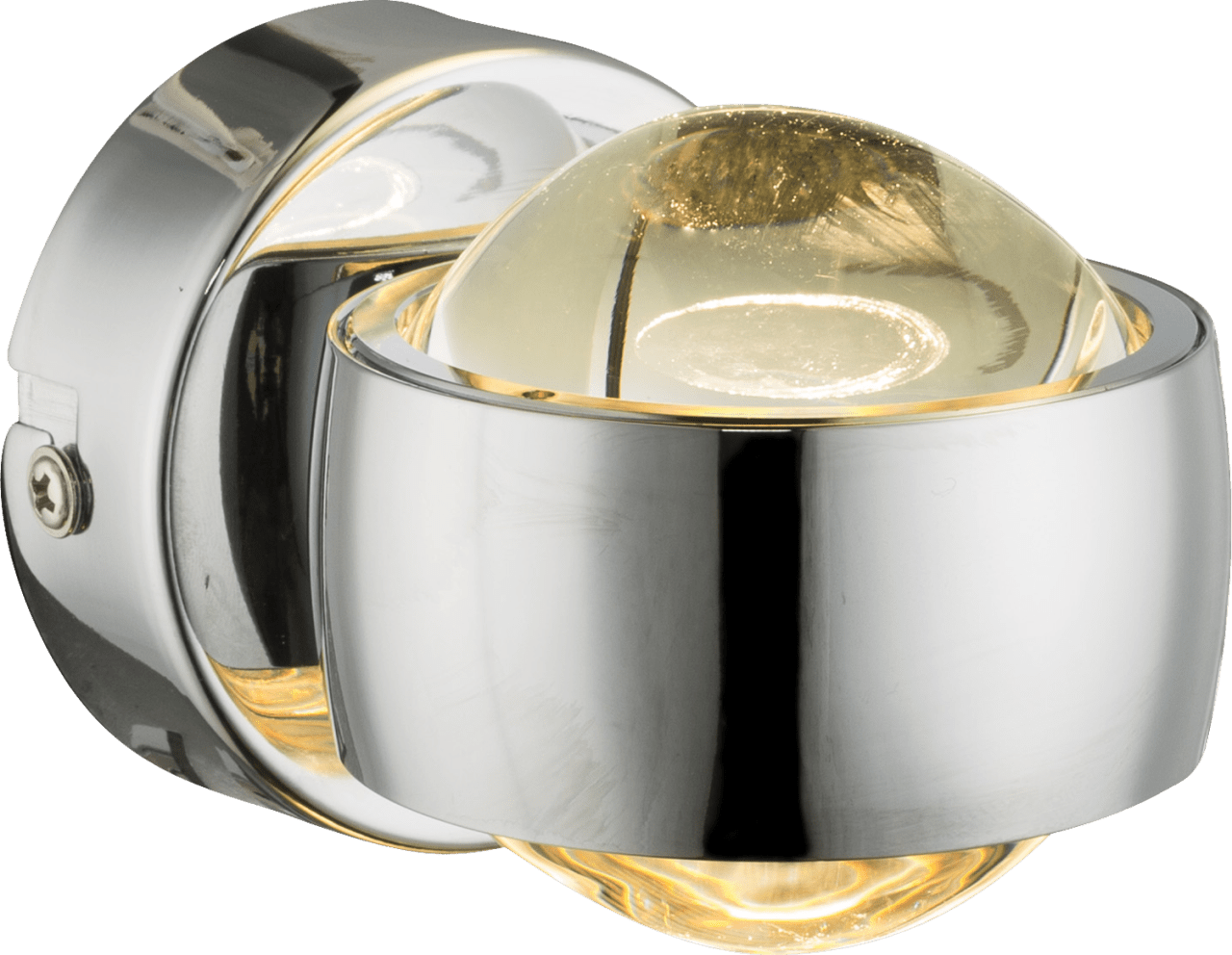 Globo Lighting - RANDI - Wandleuchte Metall verchromt, 2x LED