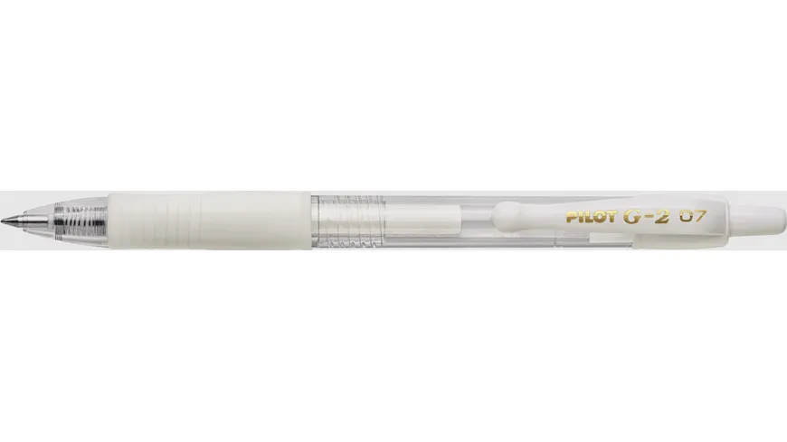 PILOT Gelschreiber G2-7 Metallic 0.7 (M) Gold/Weiß/Silber 3er Blister