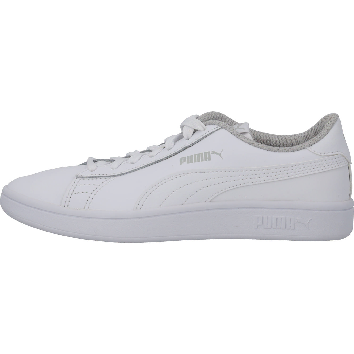 Puma Smash v2 L Jr 365170, Sneakers Low, Kinder, White