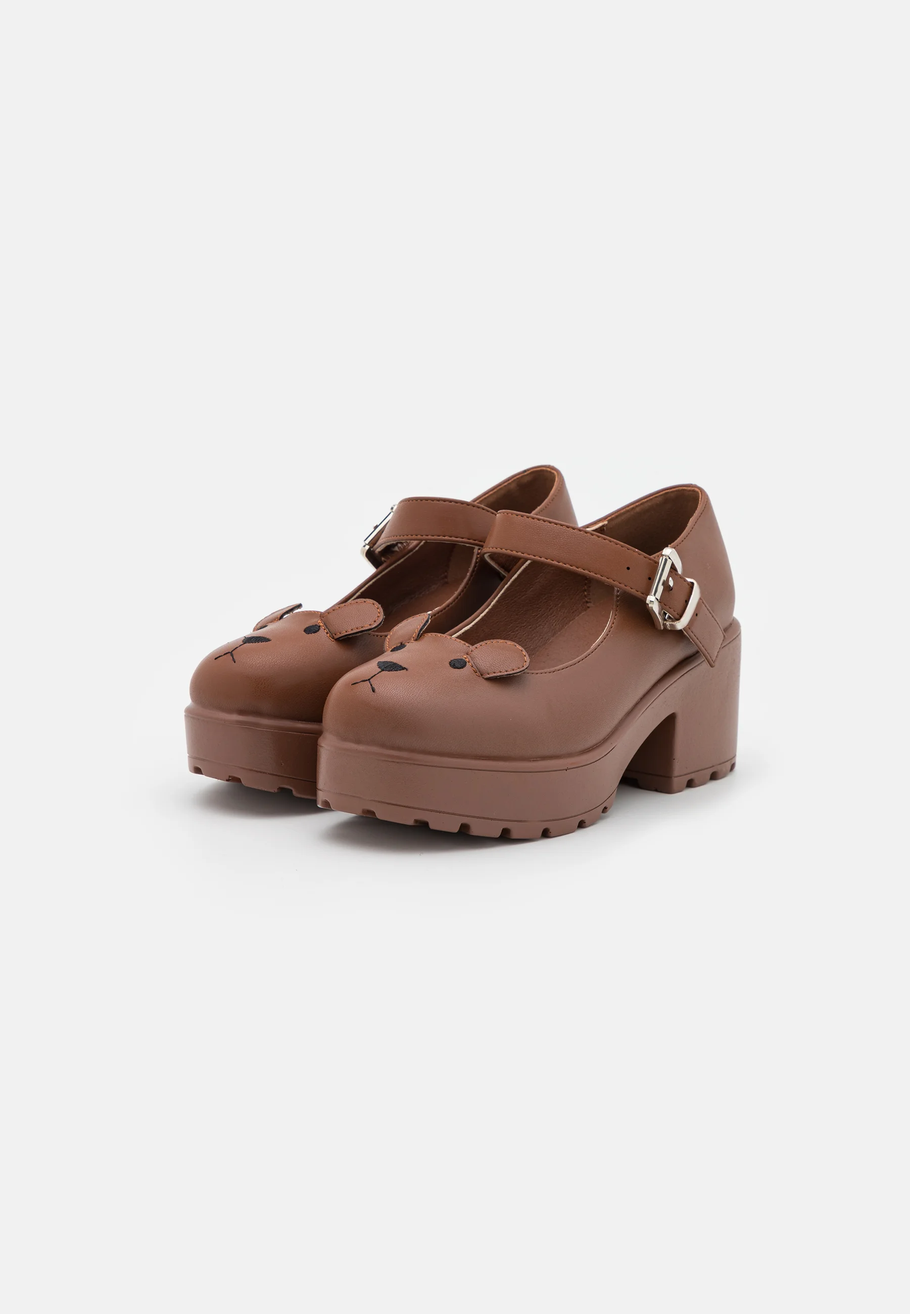 Koi Footwear TIRA MARY JANES PRIZZLY BEAR EDITION - Zapatos de plataforma