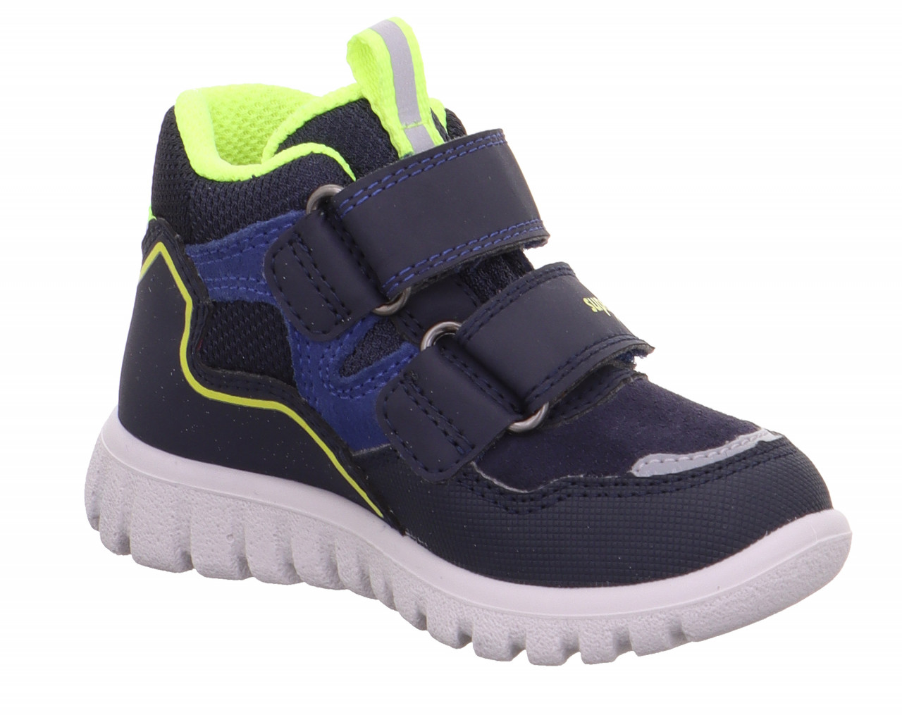 SPORT7 MINI - Blau/GelbSneaker high mit Klettverschluss