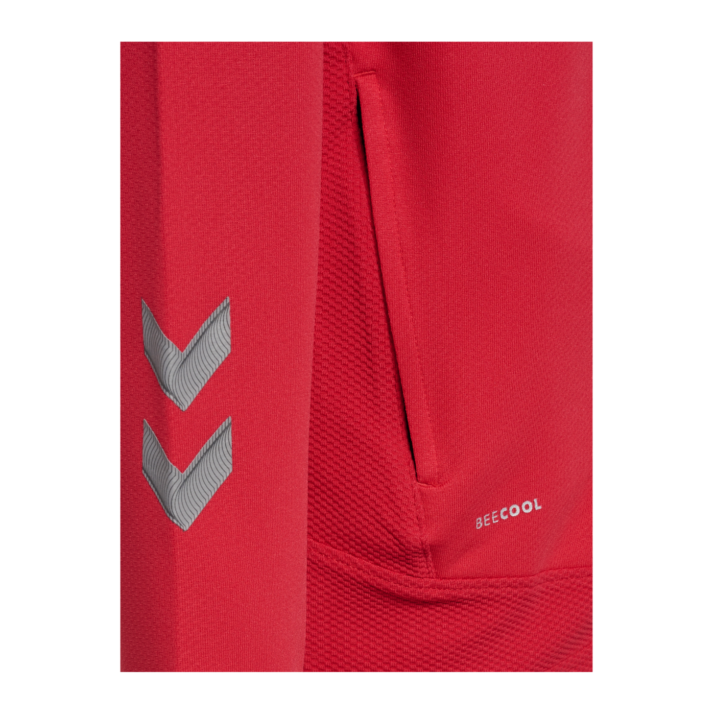 Hummel hmlLEAD Poly Trainingsjacke Kids Rot F3062