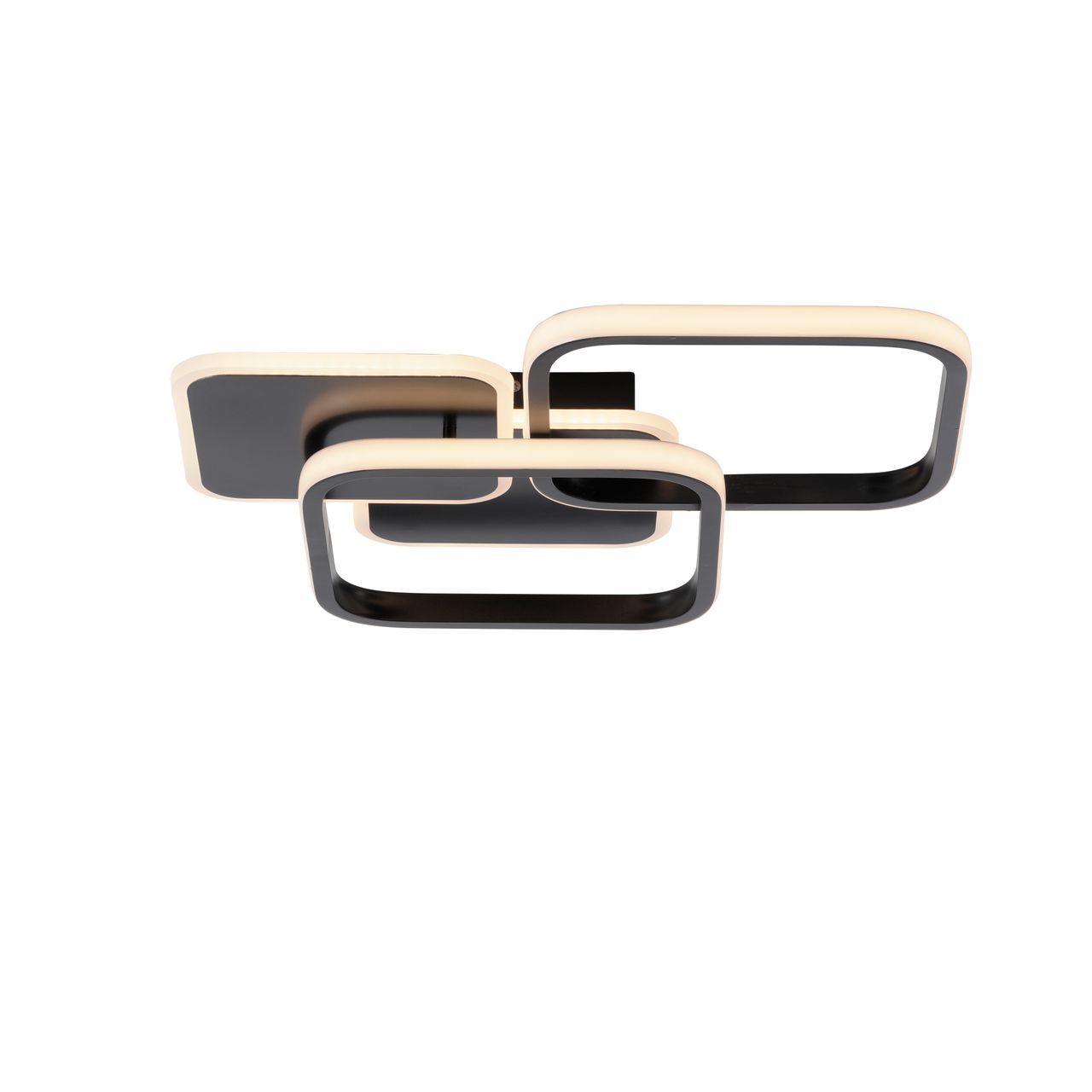 JUST LIGHT LED Deckenleuchte SEVENT, eckig, 1xLED-Board/36W/3000K, Innenleuchte, IP20