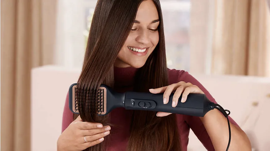 PHILIPS Warmluftbürste AirStyler 5000 Series BHA530/00