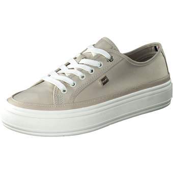 Tommy Hilfiger Essential Vulc Sneaker in beige