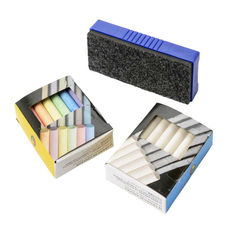 Set de 24 craies et brosse Oxybul
