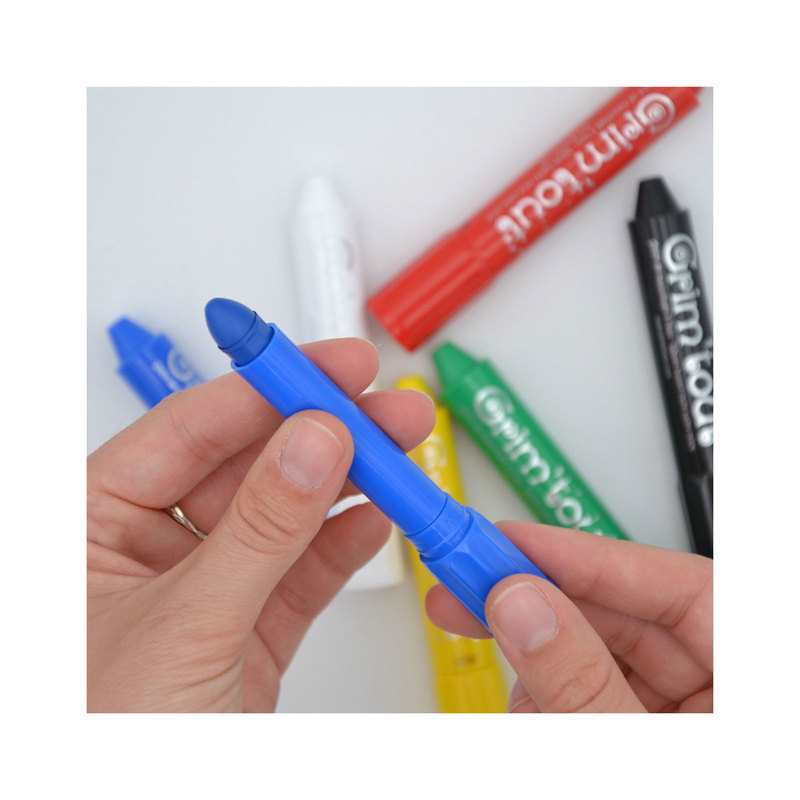 6 sticks de maquillage couleurs primaires Grim’tout