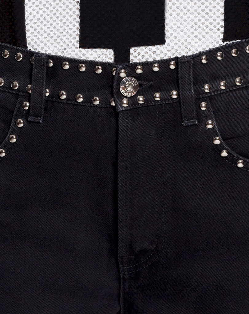 LANVIN X FUTURE PANTALON ÉVASÉ À CLOUS POUR FEMME