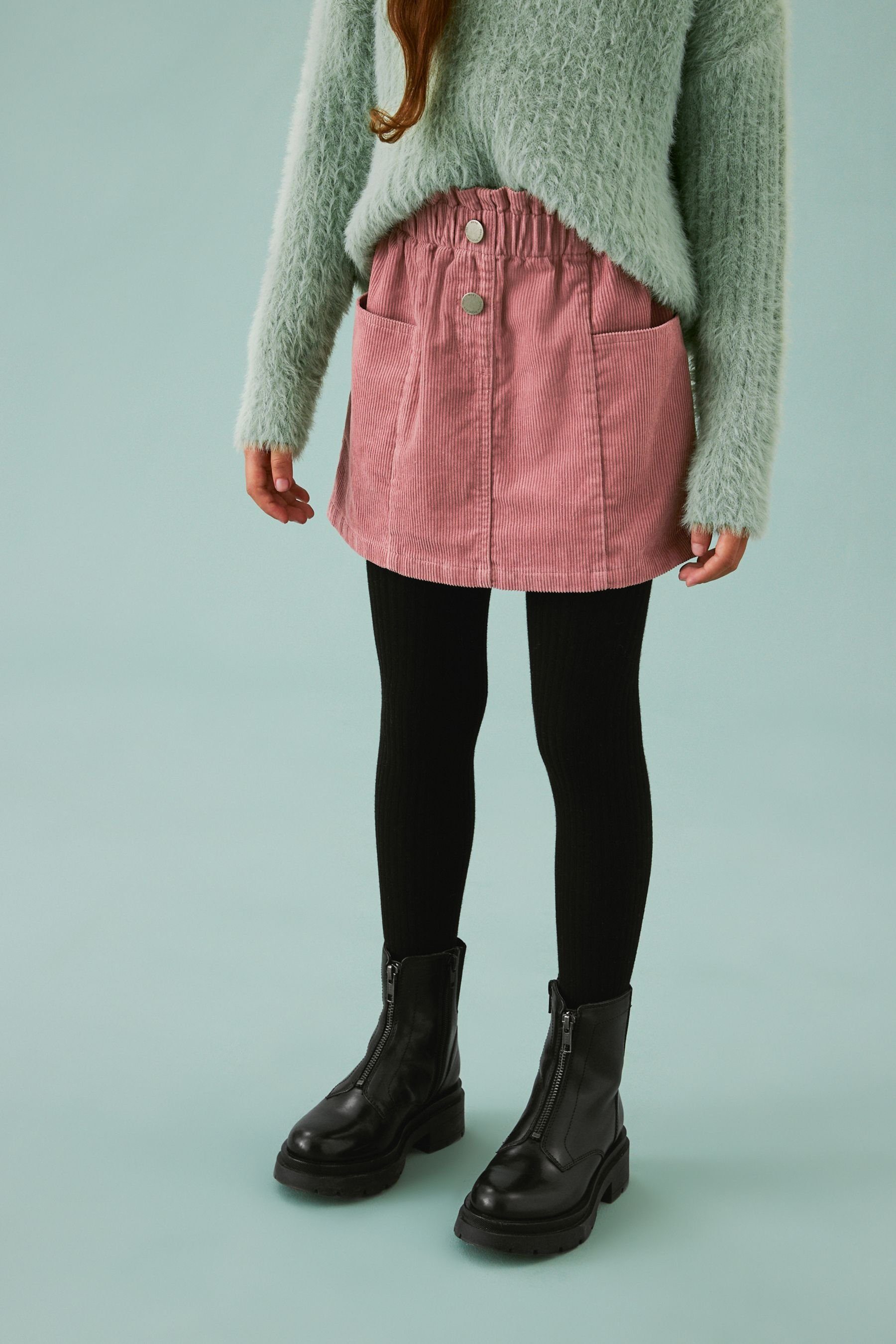 Next Jeansrock Paperbag-Rock (1-tlg)