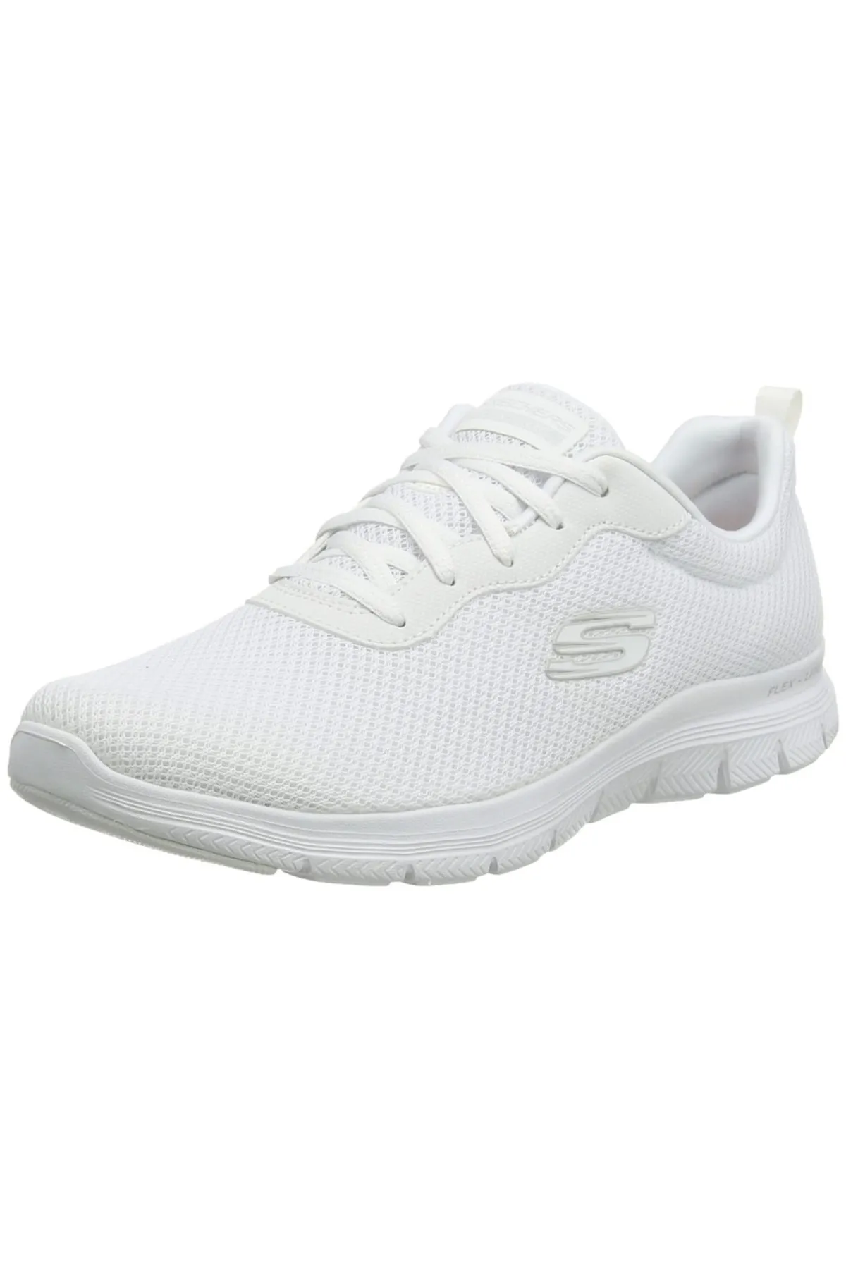 SKECHERS  Sneaker - Weiß - Flacher Absatz