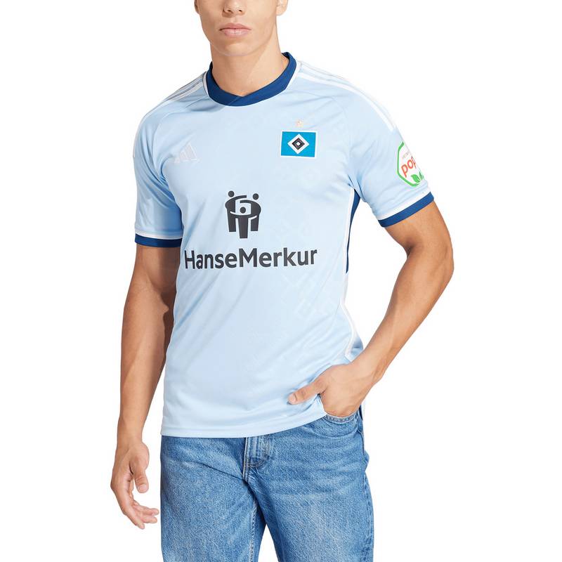 adidas Hamburger SV 23-24 Auswrts Teamtrikot Herren