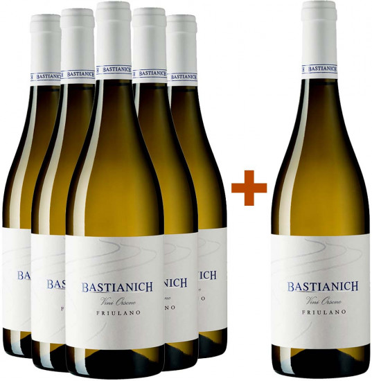 5+1 Paket Friulano Friuli Colli Orientali DOC - Bastianich