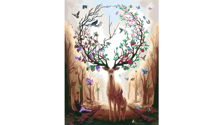 Ravensburger Beschäftigung - CreArt - Malen nach Zahlen 20273 – Magnificent Encounter