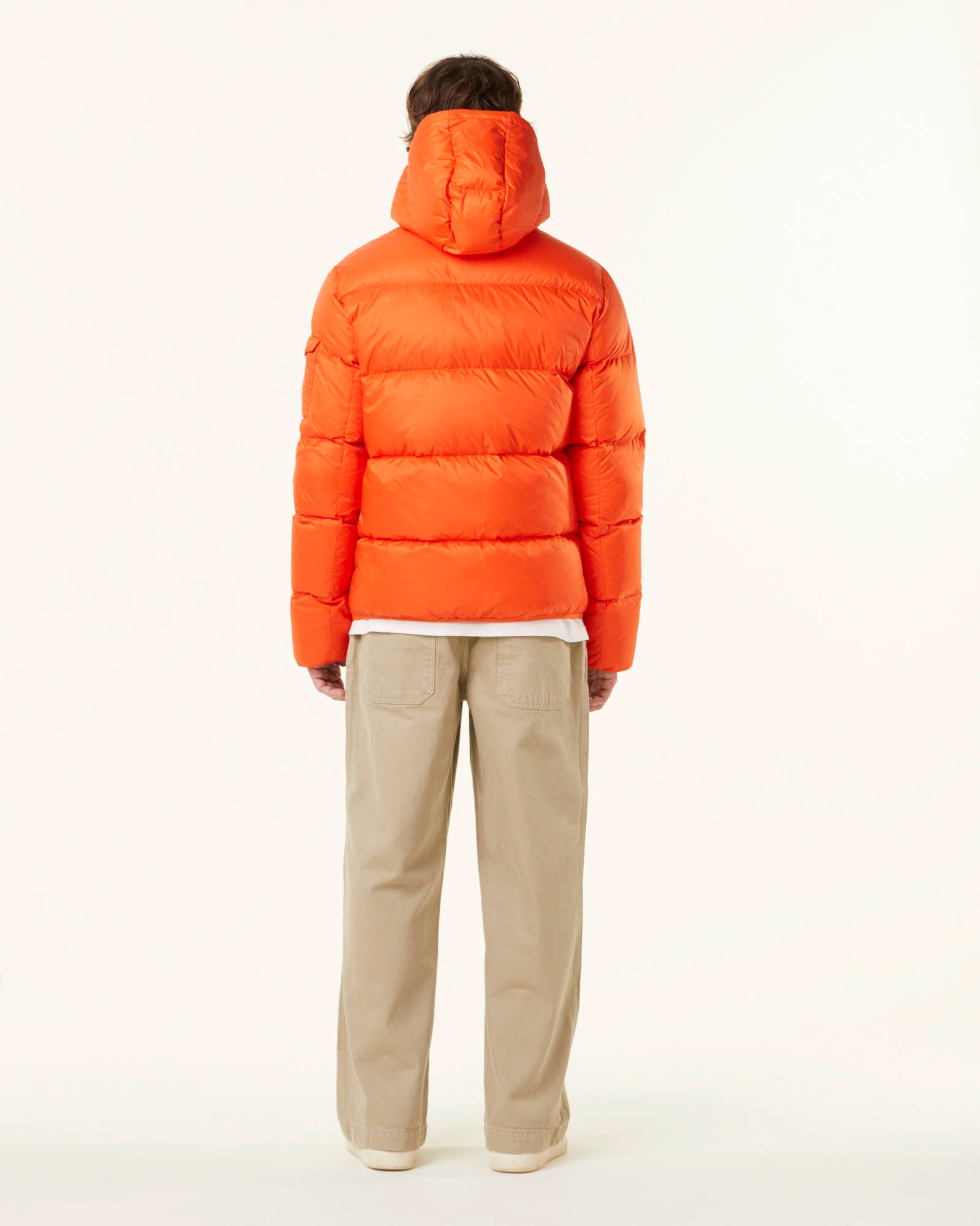 Doudoune à capuche Grand Froid Orange foncé Java