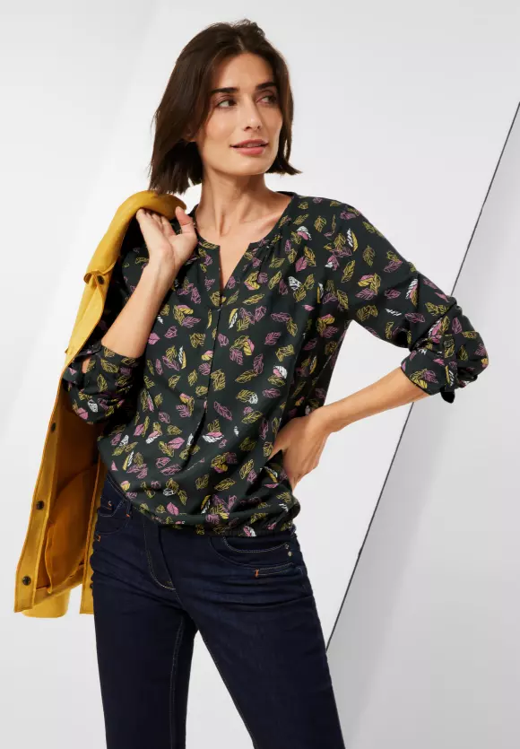 CECIL Bluse mit Allover Print
