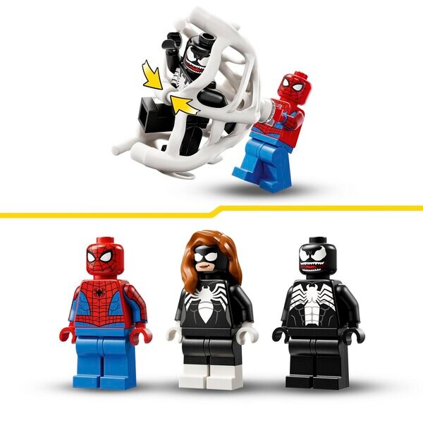 LEGO Marvel 76309 Spider-Man vs. Venoms Klassisk Bil