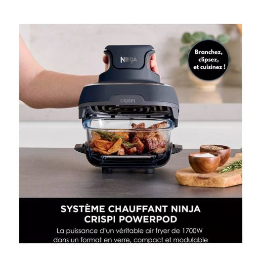 Friteuză portabilă NINJA Crispy 4 în 1