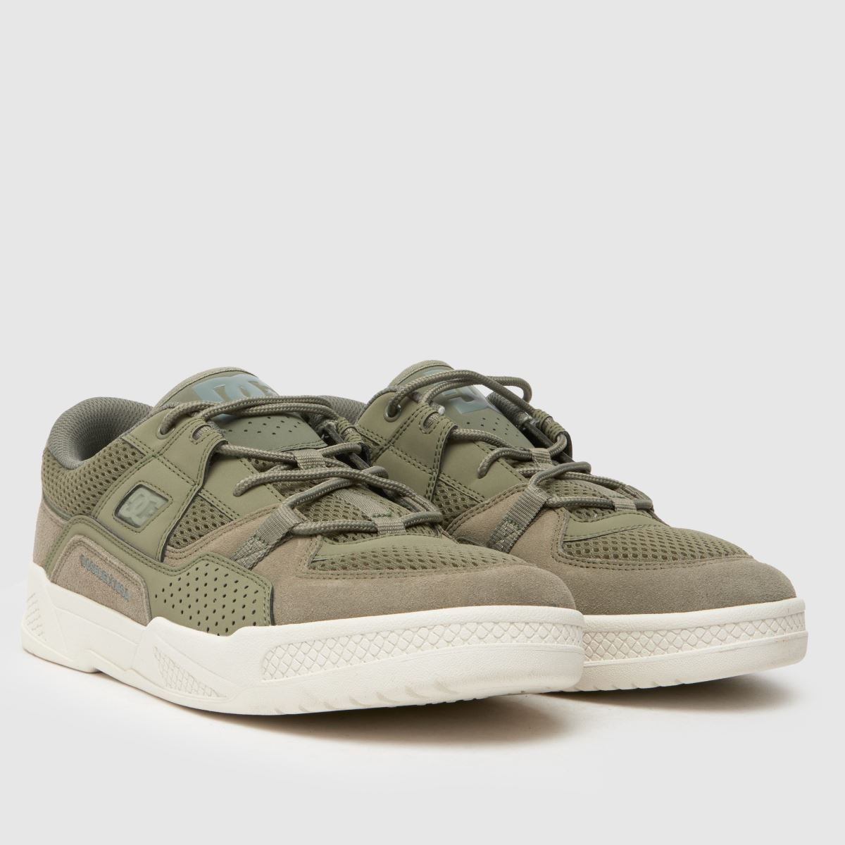 DC Construct-sneakers i khakifärg