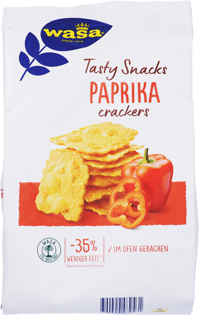 Wasa Delicate Crackers Paprika