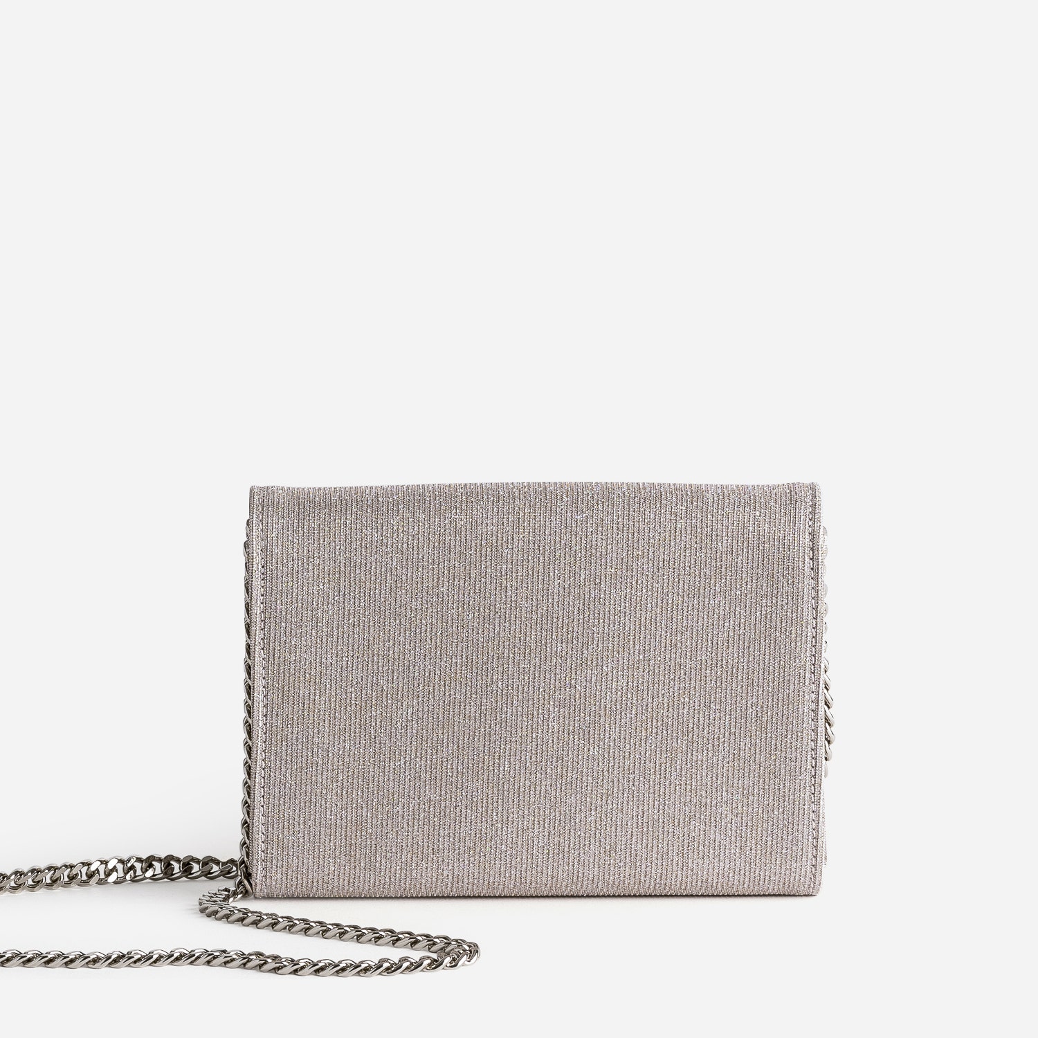Sac à main TEXTO beige pailleté