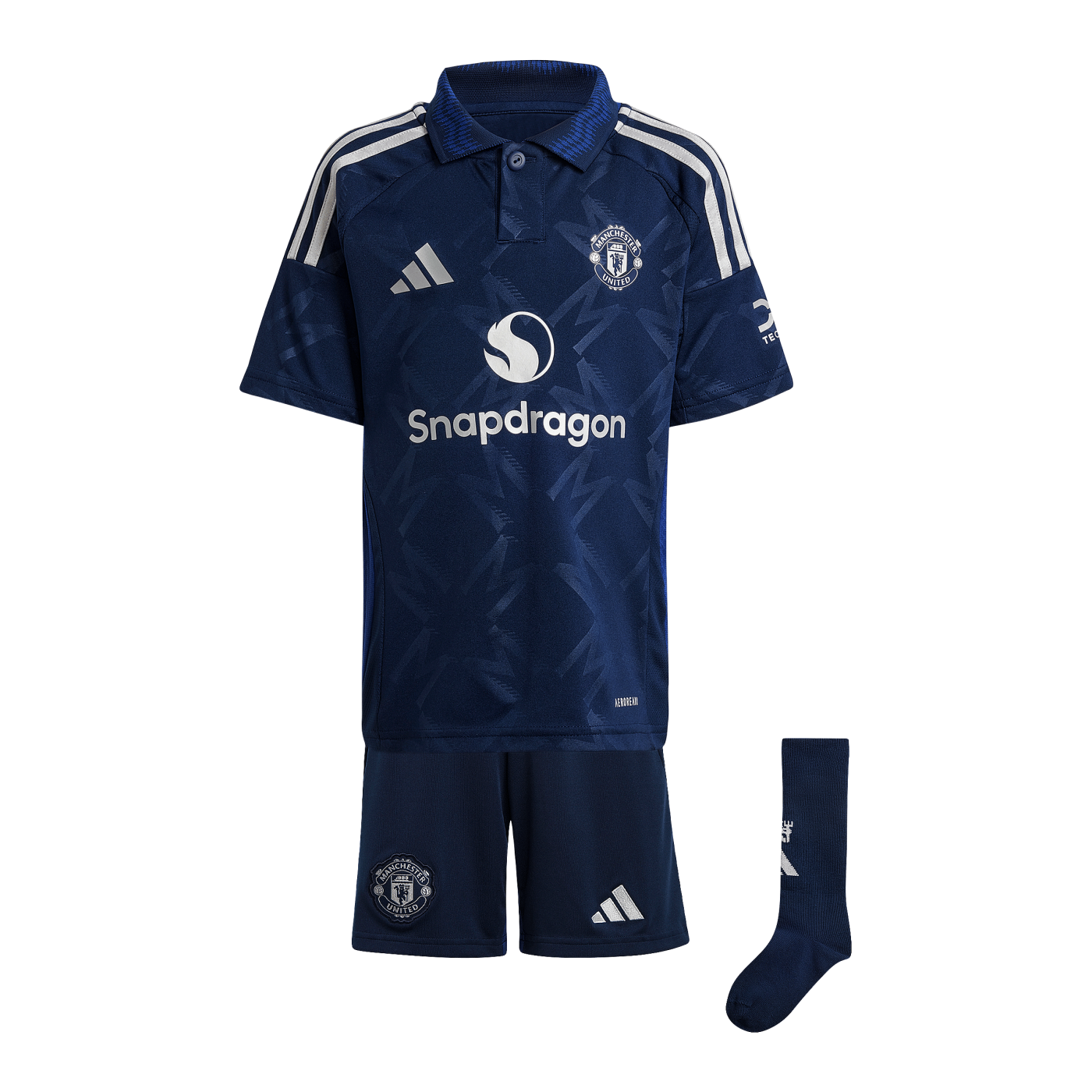 adidas Manchester United Minikit Away 2024/2025 Kids Blau