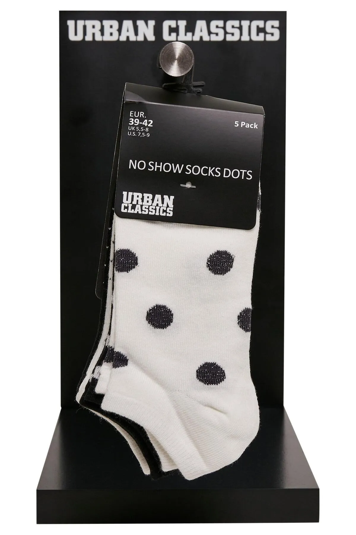 Urban Classics  Socken - Weiß - Pünktchen