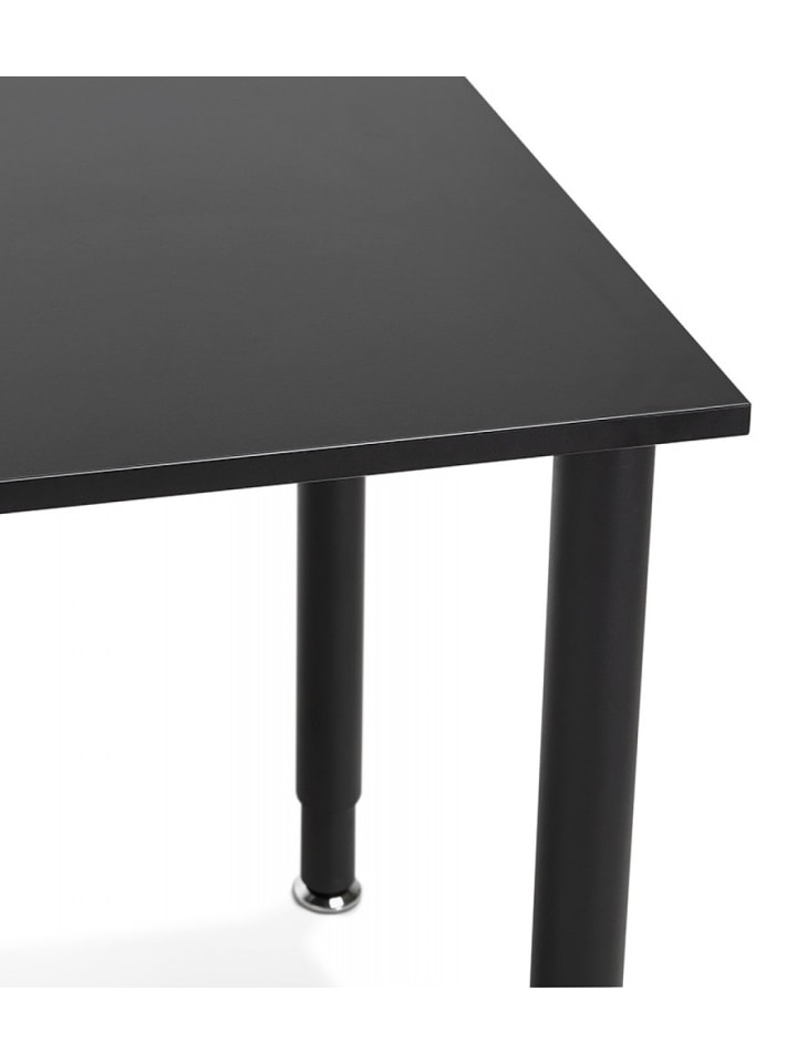 KADIMA DESIGN Schreibtisch FOCUS aus Holz und Metall | Minimalistisches Design in Schwarz günstig kaufen onesize