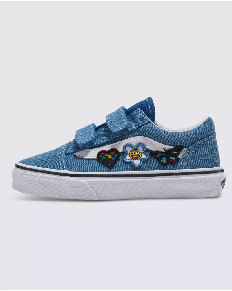 Kids Old Skool V Denim Shoe