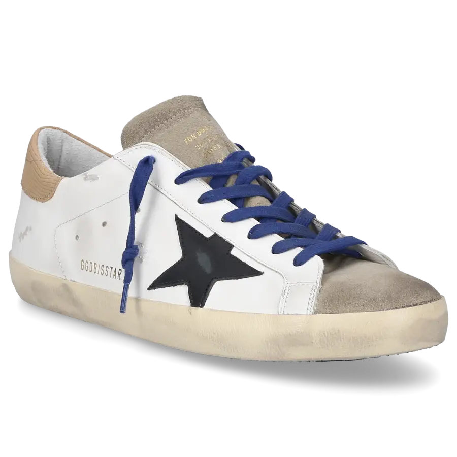 Golden Goose - Sneaker low SUPER-STAR Kalbsleder - weiß