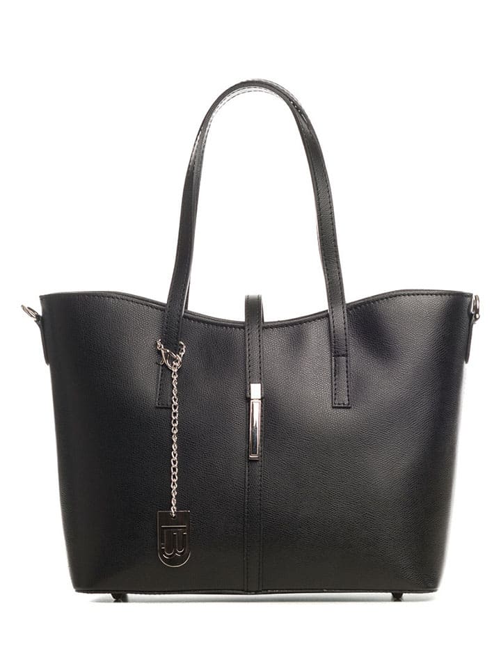 Lucca Baldi Leder-Schultertasche 