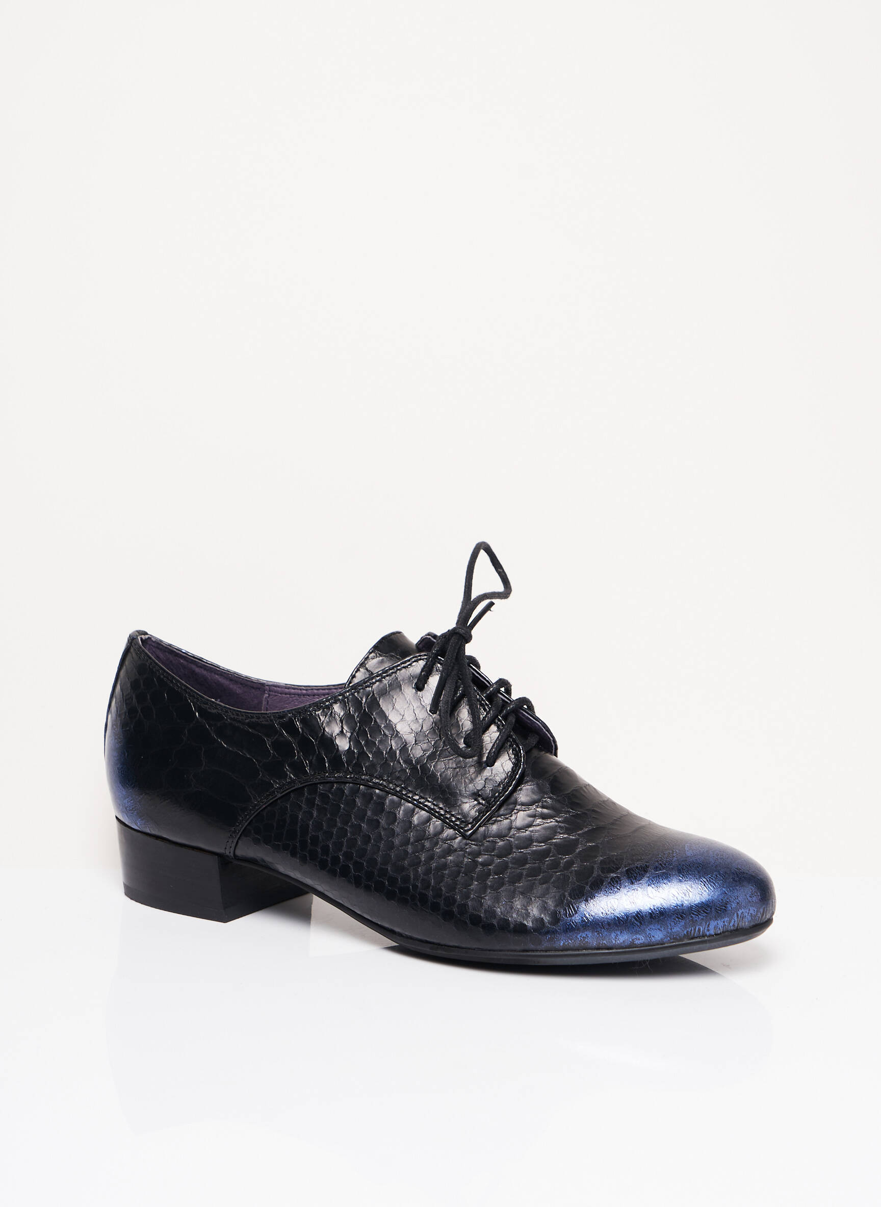 Couleur Pourpre Derby Femme couleur noir