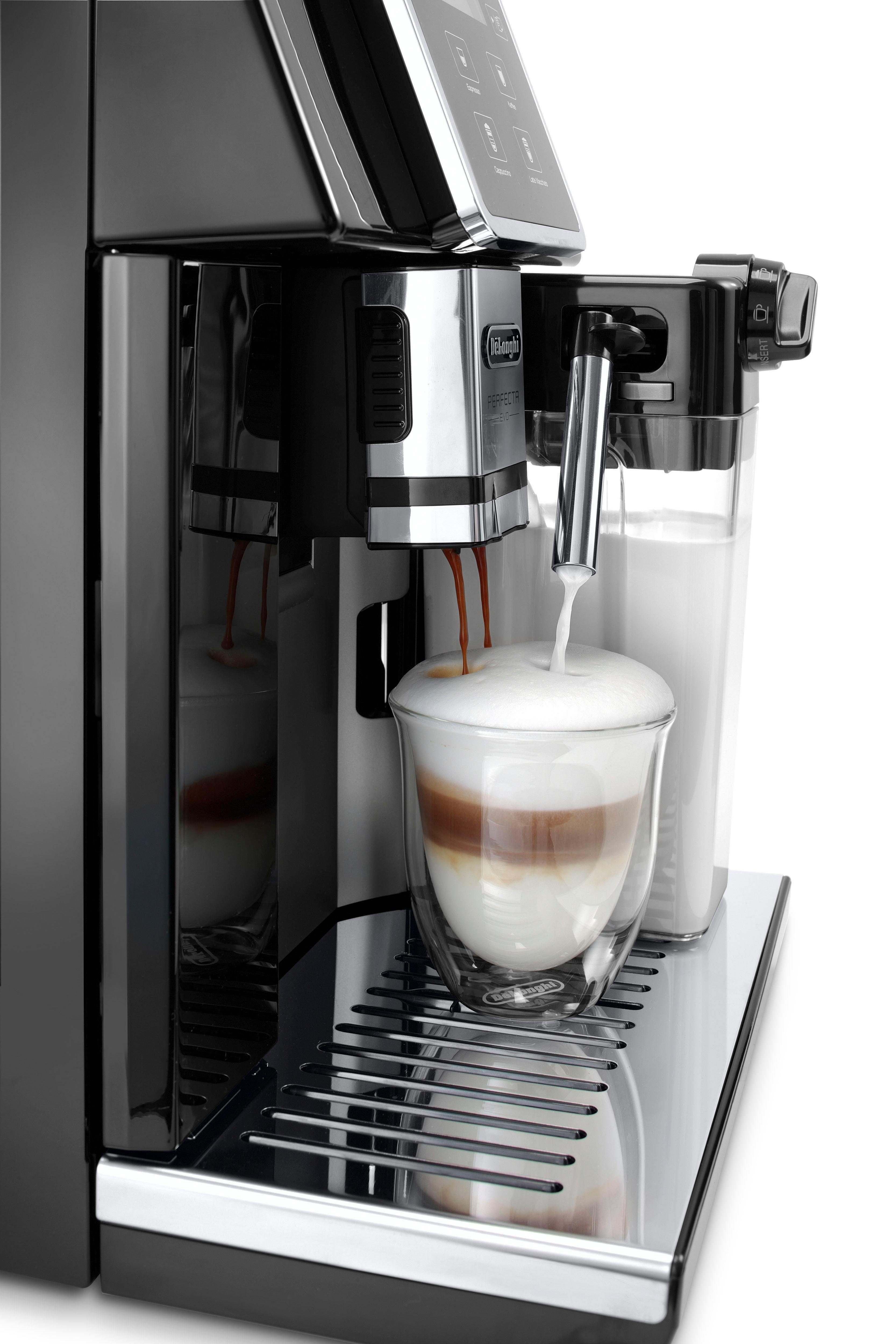 De'Longhi Kaffeevollautomat Perfecta Evo ESAM 428.40.BS, Kaffeekannenfunktion, inkl. Pflegeset im Wert von € 31,99 UVP