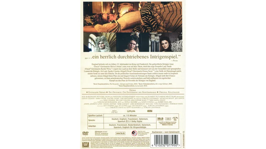 The Favourite - Intrigen und Irrsinn