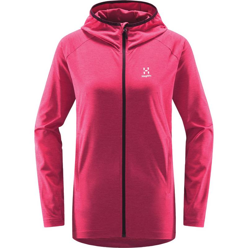 Haglöfs Mirre Mid Hood Fleecejacke Damen