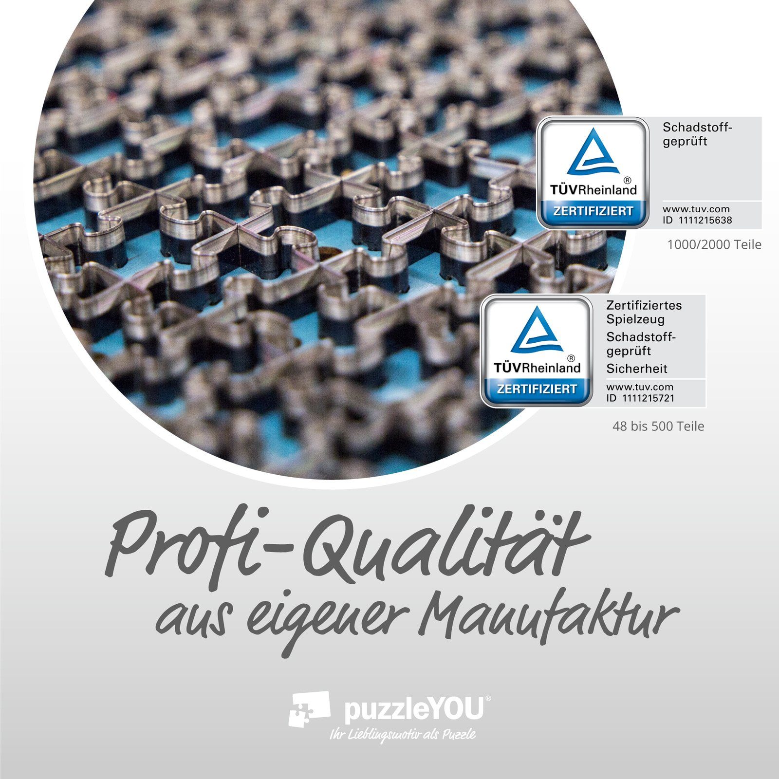 puzzleYOU Puzzle Nationalpark Plitvicer Seen, Kroatien, 48 Puzzleteile, puzzleYOU-Kollektionen Natur, 48 Teile, 500 Teile, 100 Teile