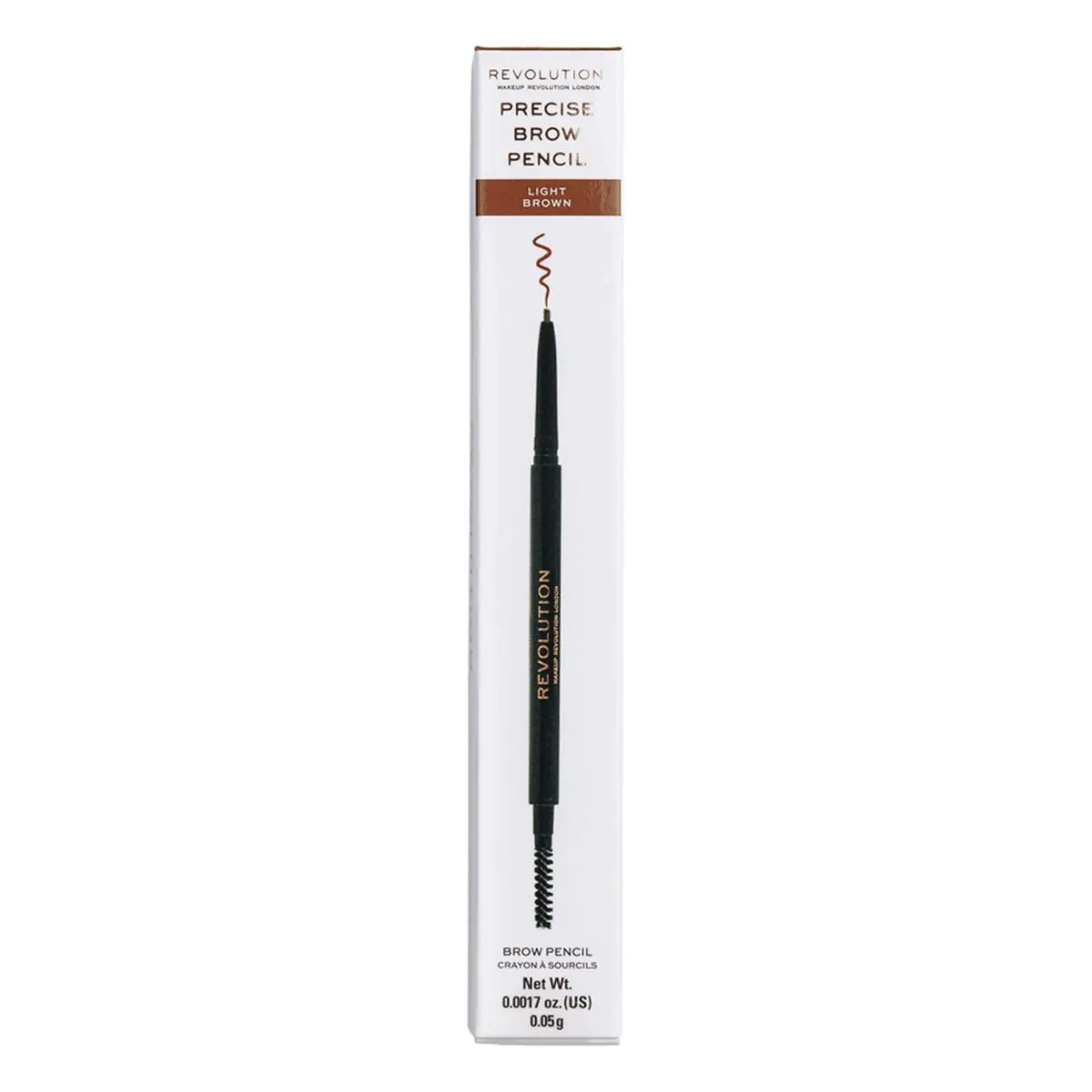 MAKEUP REVOLUTION Precise olovka za obrve smeđa 0.1g