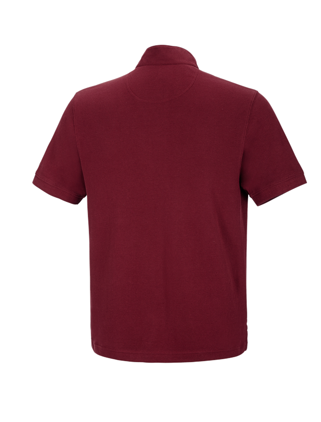 e.s. Polo-Shirt cotton Mandarin