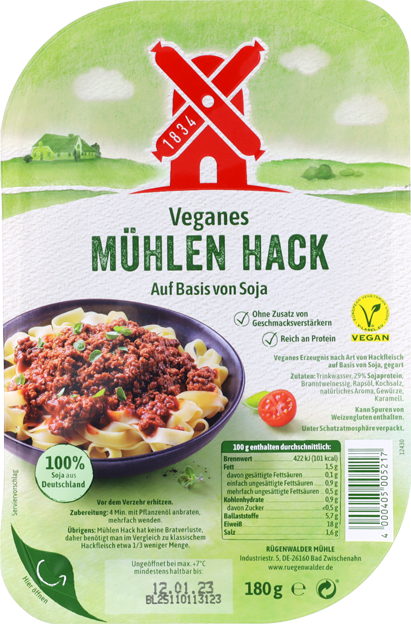 Rügenwalder Mühle Hack vegan