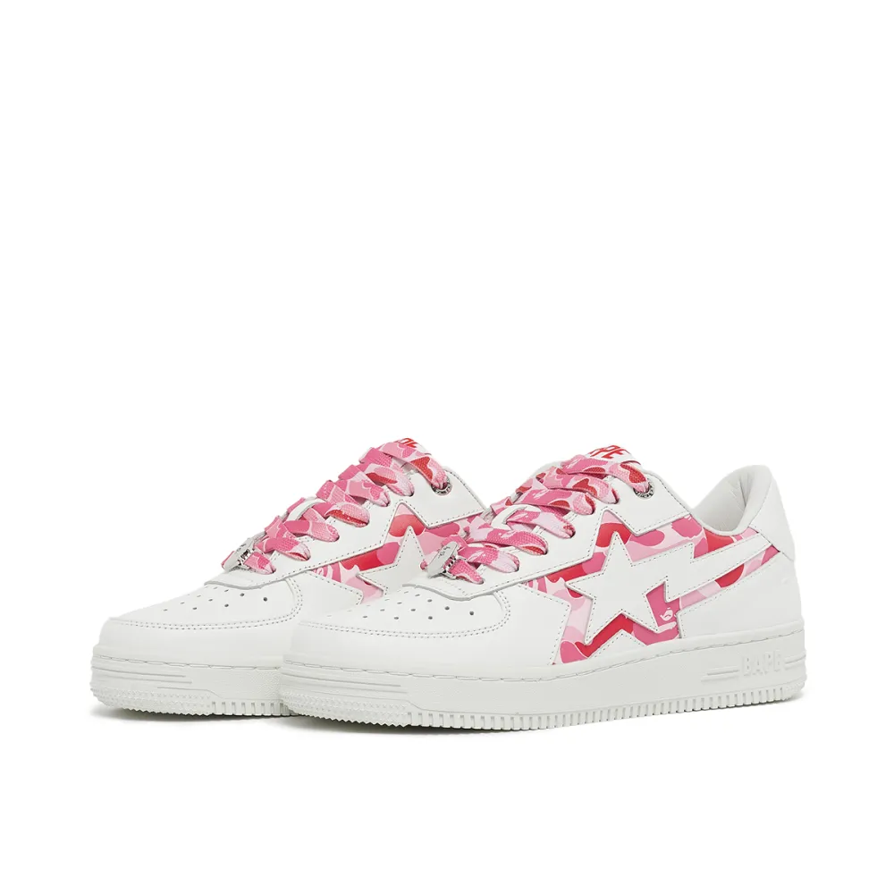 A Bathing Ape Wmns Sta ABC Camo Cutout L 001FWK302307LPNK / pink