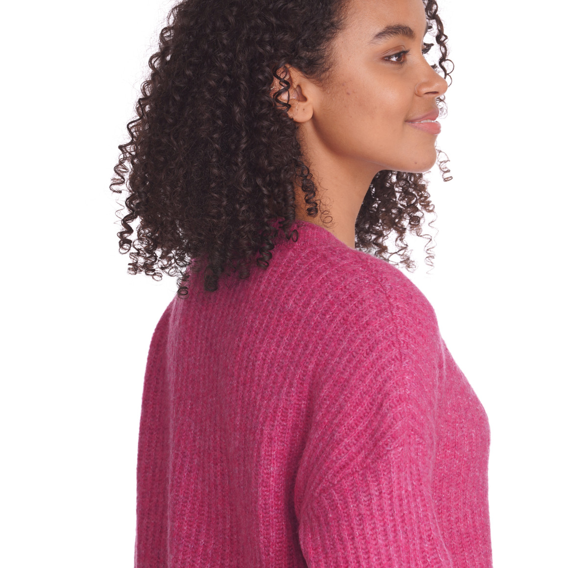 Damen Strickjacke mit zwei Taschen