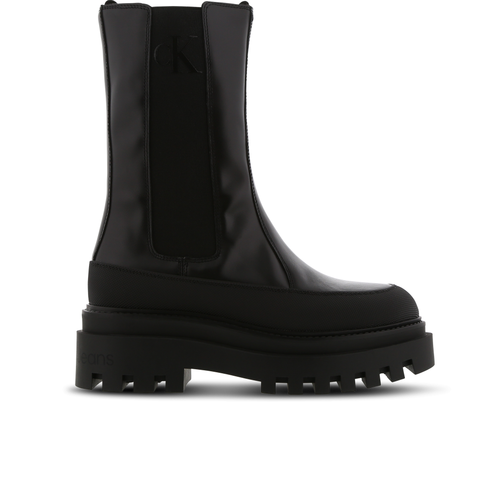 Calvin Klein Flatform Chelsea YW0YW01111-0GT / schwarz